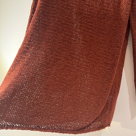 AA mesh/knit tunic sweater ~ - Picture 3 of 6